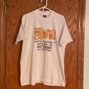 White Graphic T-Shirt with Colorful Print